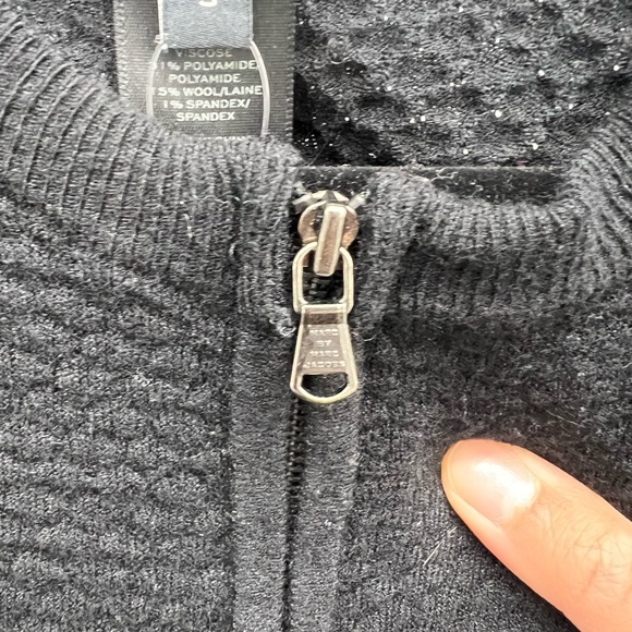 Marc By Marc Jacobs Black Textured Cardigan - Picture 4 of 6